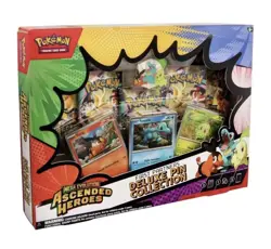 Pokemon TCG Ascended Heroes First Partner Deluxe Pin Collection IN STOCK - Image 1
