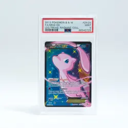 2013 Pokemon Legendary Treasures Radiant Collection #RC24 Mew EX Full Art PSA 9 - Image 1