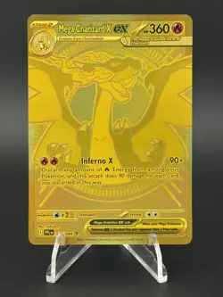 Pokemon TCG Mega Charizard EX 130/094 Hyper Rare English - Image 1