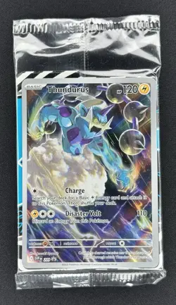 SEALED Pokemon TCG Black Bolt ETB Promo 209 Thundurus Black Star - Image 1