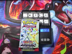HEAVY! GOD PACKUUU 22.39g Prismatic Evolutions Pokemon TCG Booster (SEALED) - Image 1