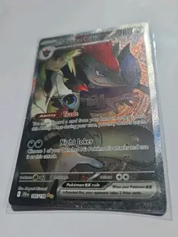 Pokemon TCG Journey Together N’s Zoroark ex #185/159 Special Illustration Rare - Image 2
