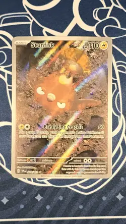 Stunfisk - 202/191 - Pokemon Surging Sparks Illustration Rare NM - Image 1