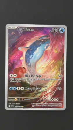 Pokemon TCG Dondozo 207/198 Illustration Rare Scarlet & Violet Base Set NM/M - Image 1