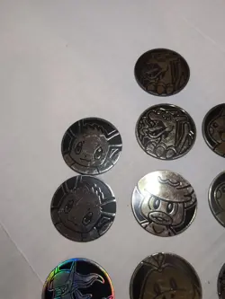 Official Pokemon TCG Jumbo Coins Lot Of 15 - Image 3