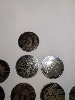 Official Pokemon TCG Jumbo Coins Lot Of 15 - Image 4
