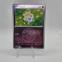 Pokemon TCG Ascended Heroes Togepi Reverse Holo Love Ball 080/217 - Image 1