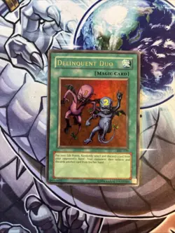 Yugioh! Delinquent Duo Foil MRL-039 Ultra Rare Unlimited MP/HP (WNU) - Image 1