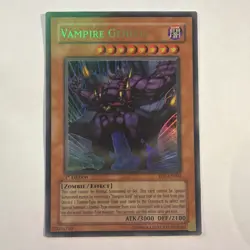 Yugioh Vampire Genesis SD2-EN001 1st Edition VLP Light Play - Image 1