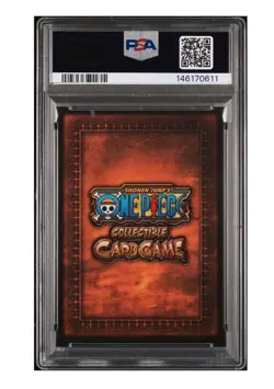 2005 SHONEN JUMP'S VINTAGE ONE PIECE THE QUEST BEGINS STRAW HAT CH047 PSA 8 - Image 2