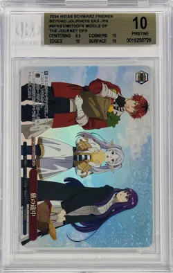 Weiss Schwarz Frieren Fern Middle of the Journey SFN/S108-070OFR OFR Foil BGS 10 - Image 2