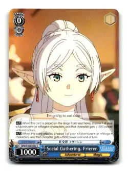 Weiss Schwarz Frieren Beyond Journeys End Social Gathering SFN/S108-E092 - Image 1
