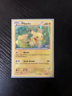 Pokemon Pikachu Exclusive Toys R Us 20/83 MINT CONDITION Card - Image 1