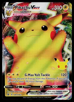 Pokemon Card - Pikachu VMAX Sword & Shield Promo SWSH062 Holo - Image 1