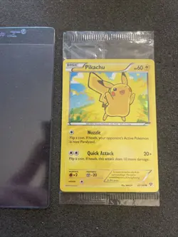 Pokemon Card - Pikachu XY 42/146 - Holo - Movie Promo - Factory Sealed - Image 1