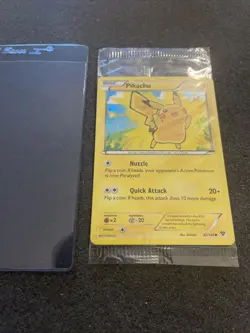 Pokemon Card - Pikachu XY 42/146 - Holo - Movie Promo - Factory Sealed - Image 2