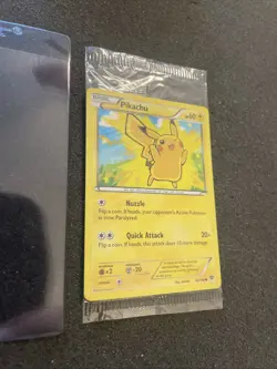 Pokemon Card - Pikachu XY 42/146 - Holo - Movie Promo - Factory Sealed - Image 3