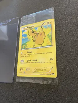Pokemon Card - Pikachu XY 42/146 - Holo - Movie Promo - Factory Sealed - Image 4