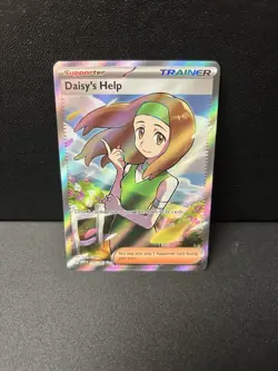Pokemon 151 Daisy’s Help TCG Trainer Supporter Card NM Condition #195/165 - Image 1