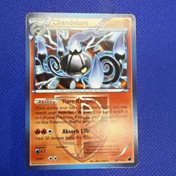 Pokemon Black & White Plasma Freeze Card Chandelure 16/116 Deck Exclusives - Image 1