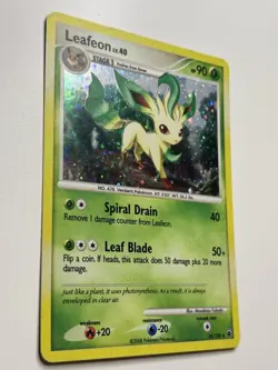 Leafeon Holo Rare Card Majestic Dawn 24/100 MP Pokemon TCG - Image 2