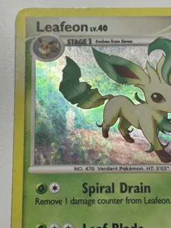 Leafeon Holo Rare Card Majestic Dawn 24/100 MP Pokemon TCG - Image 5