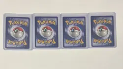 Pokemon Holo Base Set 4 Card Lot MP - Hitmonchan, Poliwrath, Blastoise, Magneton - Image 2
