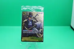 Sabo -- Tin Pack Vol. 2 P-073 One Piece Promotion Cards Foil Sealed NM !!! - Image 1
