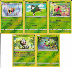 Pokemon Reverse Foil Grass 14 Card Lot with Grovyle NM - Image 2