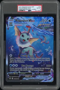 PSA 8 Pokemon Evolving Skies Promo VMAX Alt Art Jumbo Card - Image 2