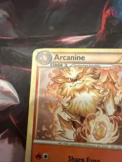 Arcanine HeartGold SoulSilver Non-Holo Rare Card 1/123 2010 Edition - Image 2