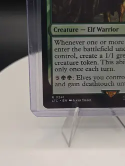 Elvish Warmaster Commander: the Lord of the Rings: Tales of Middle-Earth Regular - Image 2