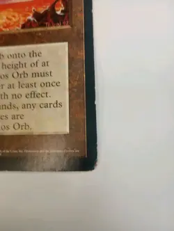 Magic The Gathering Promo Chaos Orb Oversized/Jumbo 6X9 - Image 3