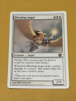 Blinding Angel #8 (NM) 8th Edition 8ED Magic MTG - Image 1