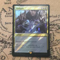 Vindicate (Surge Foil) R MTG FF Collector Commander 330 NM - Image 1