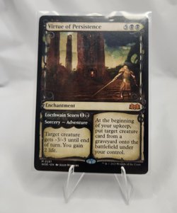 Virtue of Persistence Locthwain Scorn - Showcase NM-Mint, Wilds of Eldraine - Image 1