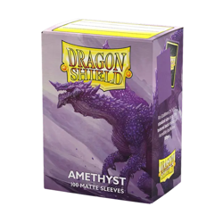 Dragon Shield Matte Amethyst Sleeves 100ct - Standard Size - MTG Pokemon TCG - Image 3