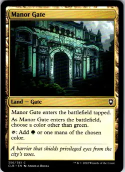 Magic | CLB | Manor Gate | 356 | Normal | NM - Image 1