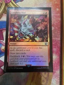 NM Foil Laughing Mad, MTG, Final Fantasy, Magic the Gathering, 143 - Image 1