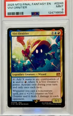 *PSA MINT 9* "VIVI ORNITIER" 2025 MTG FINAL FANTASY EN #0248 (PSA-12476696) NICE - Image 4