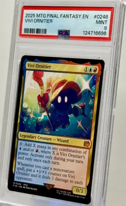*PSA MINT 9* "VIVI ORNITIER" 2025 MTG FINAL FANTASY EN #0248 (PSA-12476696) NICE - Image 5