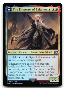 The Emperor of Palamecia // The Lord Master of Hell (Foil) #219 Final Fantasy - Image 1