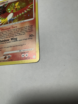 Pokemon TCG Ho-Oh 10/132 Secret Wonders Holo Rare - Image 5
