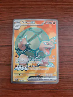 Pokemon TCG Golem ex 189/165 Sv: Scarlet & Violet 151 Ultra Rare Holo Near Mint+ - Image 1