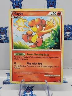 Pokemon Magby Call of Legends 46/95 LP - Image 1