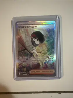 Pokemon TCG Erika's Invitation Scarlet & Violet-151 203/165 Holo Special... - Image 1