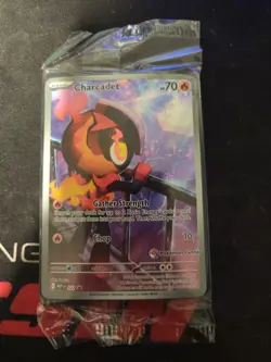 Charcadet 022 Pokemon Center Stamped Promo SEALED NM - Image 1