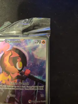 Charcadet 022 Pokemon Center Stamped Promo SEALED NM - Image 3