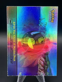 The Ghost of Maiden Peak #EP19 Topps Holo Pokemon TV Animation Series 2 (Crease) - Image 1