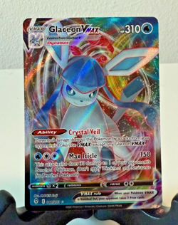 Pokemon TCG Glaceon VMAX Evolving Skies 041/203 Holo Ultra Rare Mint - Image 1